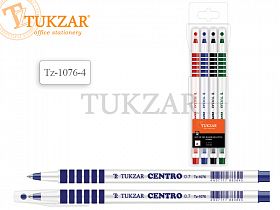 Набор ручек Tukzar 4 цв. на масляной основе TZ1076-4